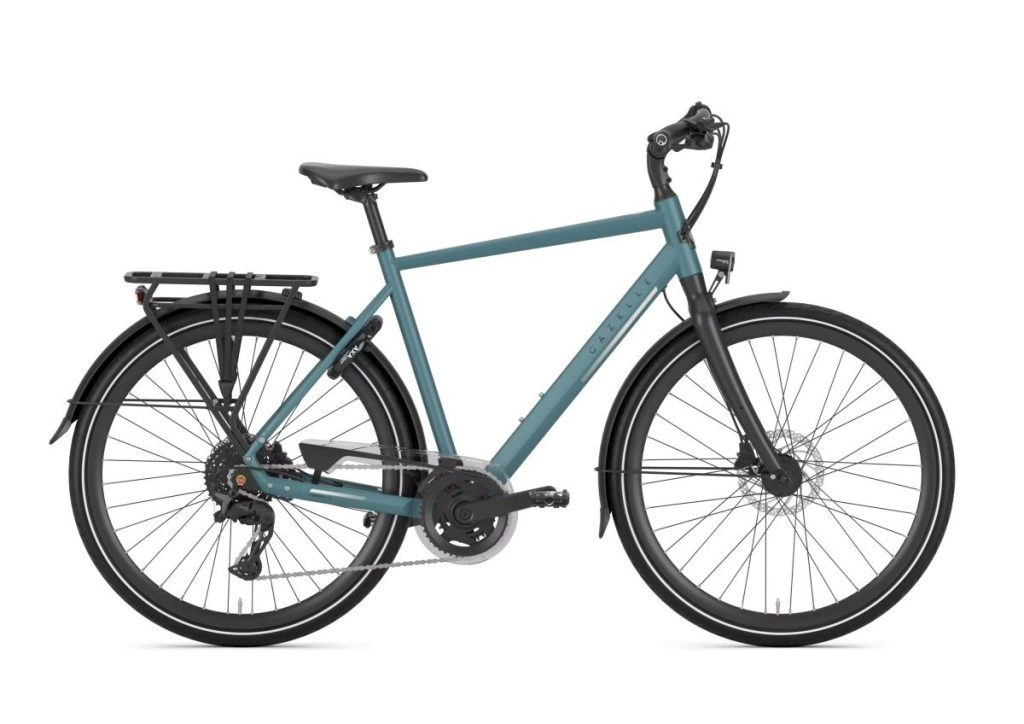 Gazelle Chamonix T20 HEREN 2024 – 57 cm, Thunder Grey Mat