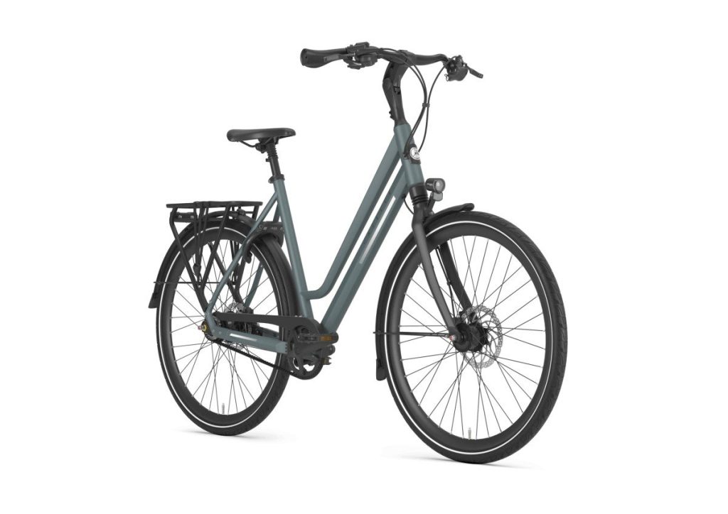 Gazelle Chamonix S8 DAMES 2024 – 53 cm, Petrol Blue Mat