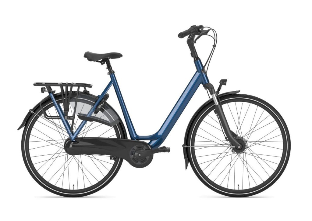 Gazelle Orange C7+ DAMES 2025 – 53 cm, Mallard Blue Glans