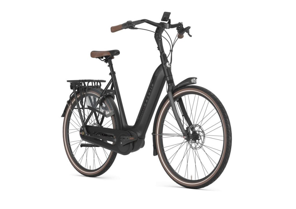 Gazelle Grenoble C8 Dames 2024 – 49 cm, Black Mat