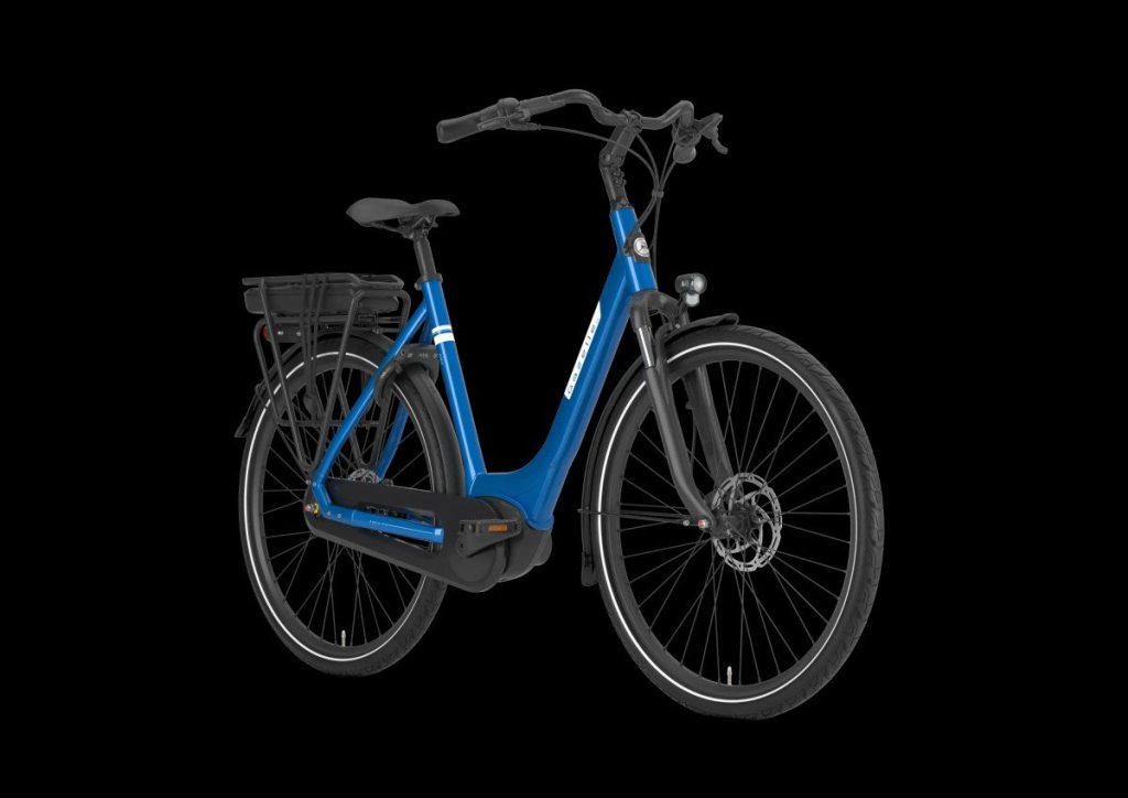 Gazelle Paris HMB test e-bike DAMES 2024 – 53 cm, Tropical Blue Glans