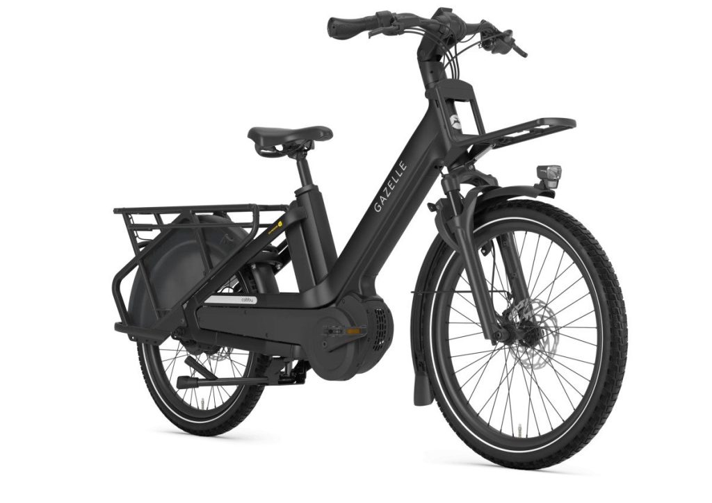 Gazelle Cabby C380 DAMES 2025 – 45 cm, Black Mat
