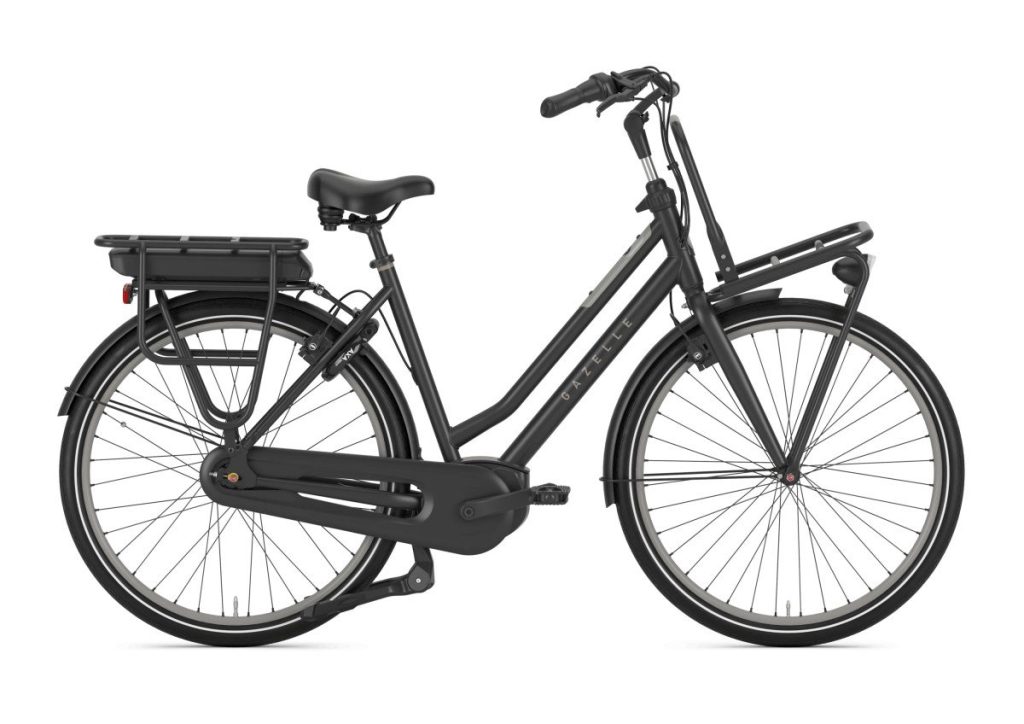 Gazelle HeavyDutyNL C7 DAMES 2024 – 59 cm, Black Mat
