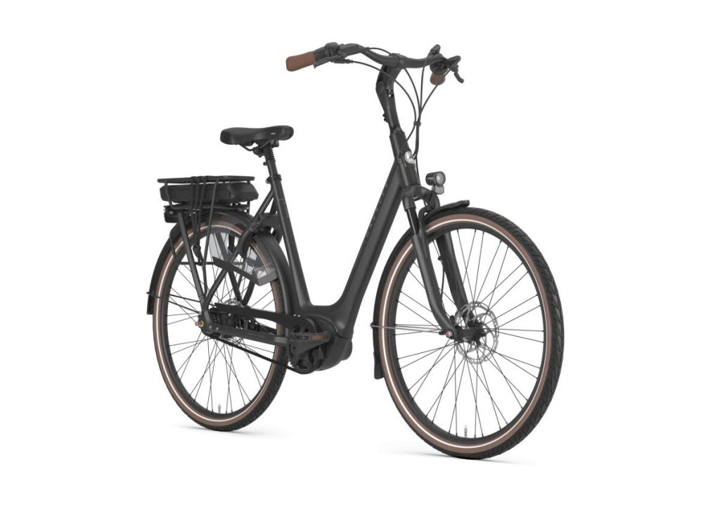 Gazelle Orange C8+ DAMES 2025 – 46 cm, Black Mat