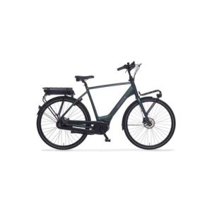 Cortina Fiets E-Common Heren 2024 – 56 cm, Dark Green Metallic Matt
