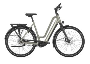 Gazelle Chamonix C5 DAMES 2027 – 49 cm, Clay Green Glans
