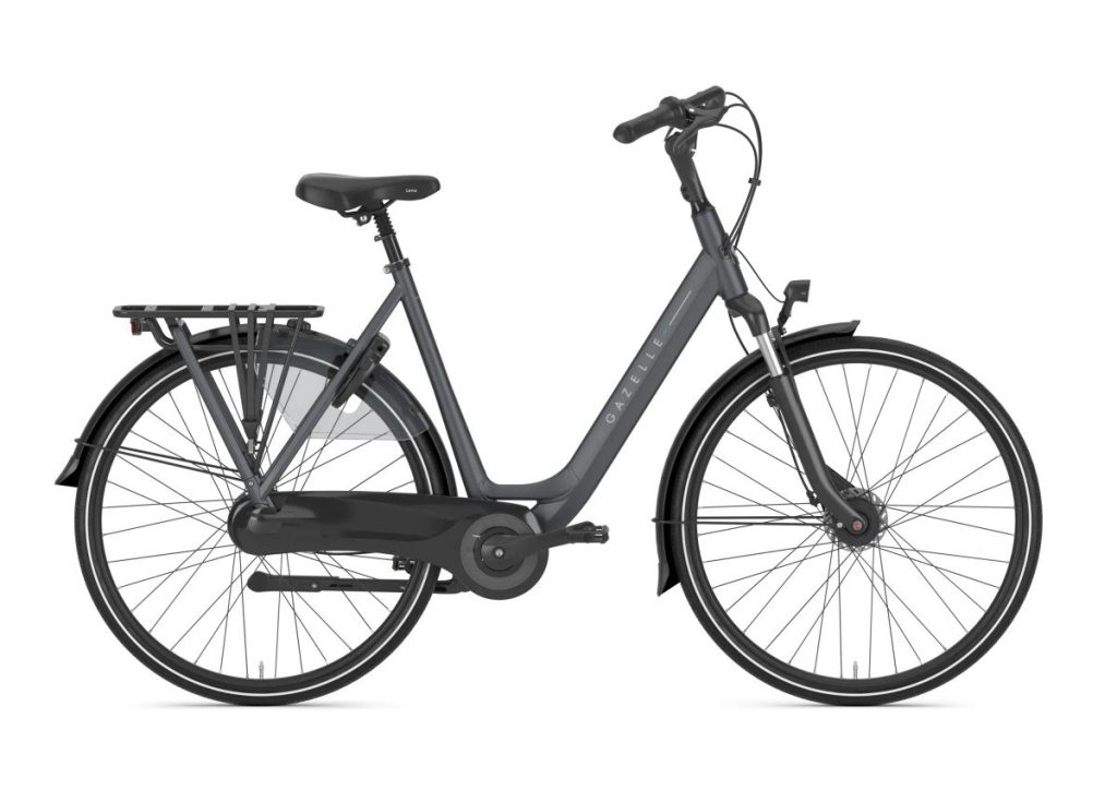 Gazelle Orange C7+ DAMES 2027 – 46 cm, Graphite Blue Mat